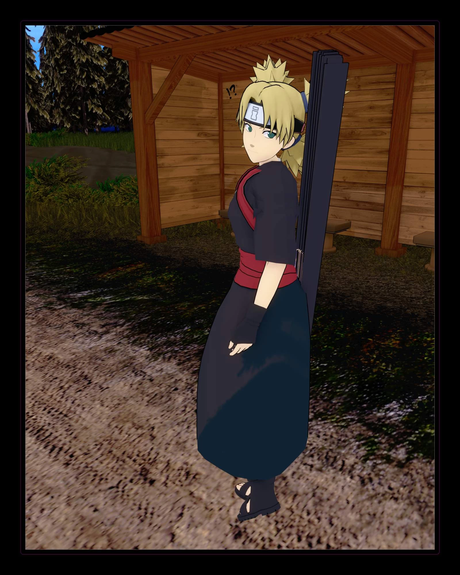 Show Me Your Panties 4 - Temari porn comic picture 3