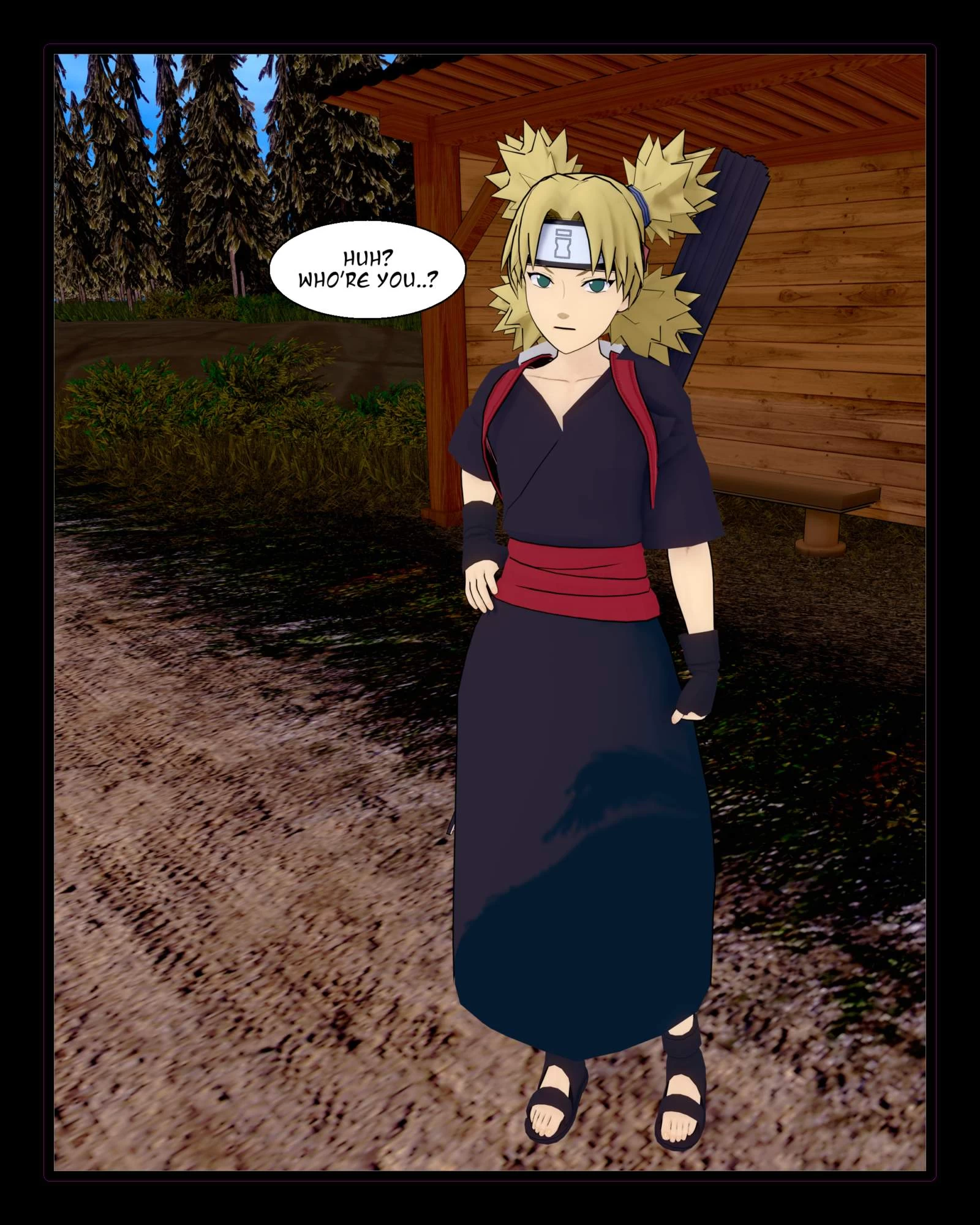 Show Me Your Panties 4 - Temari porn comic picture 4