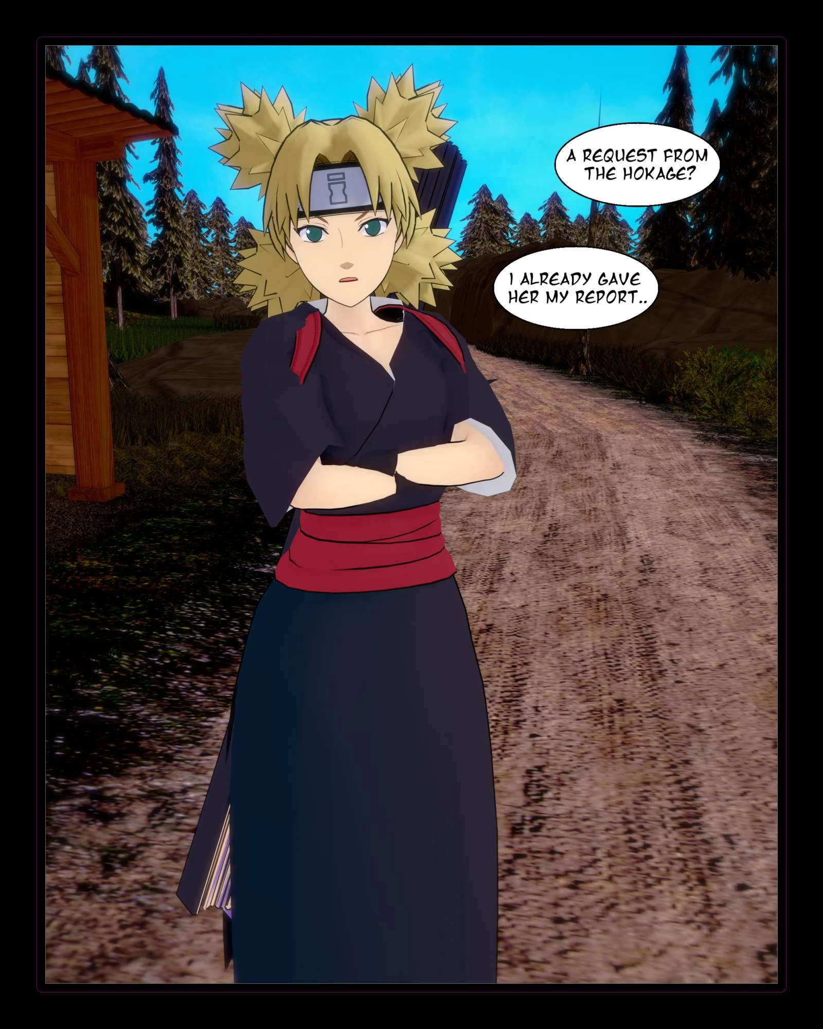 Show Me Your Panties 4 - Temari porn comic picture 5