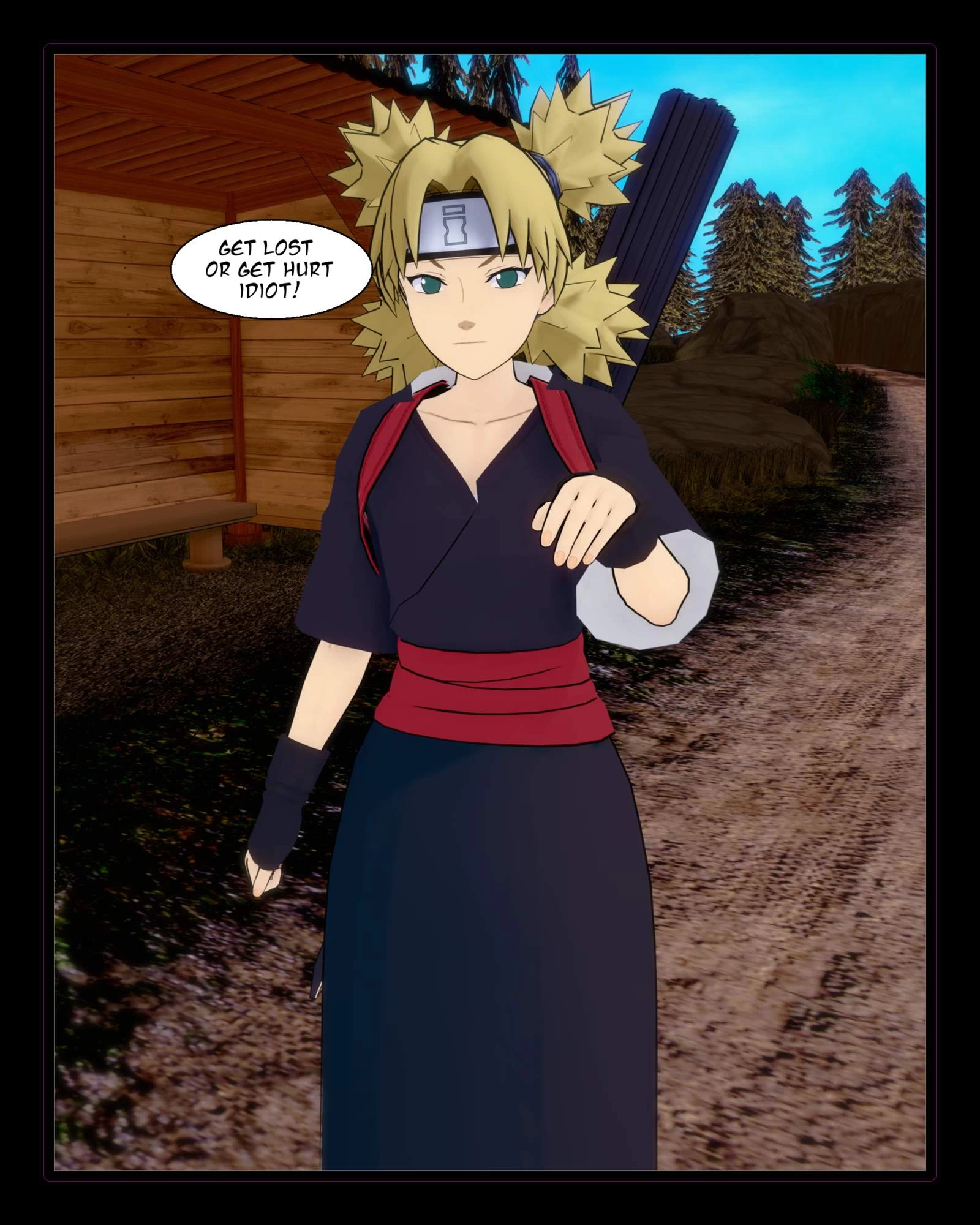 Show Me Your Panties 4 - Temari porn comic picture 7