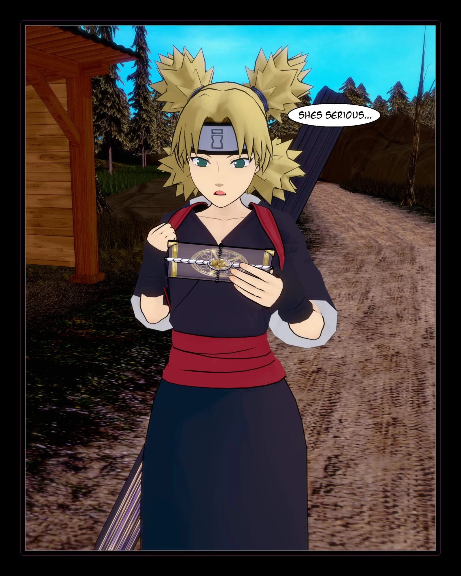 Show Me Your Panties 4 - Temari porn comic picture 9