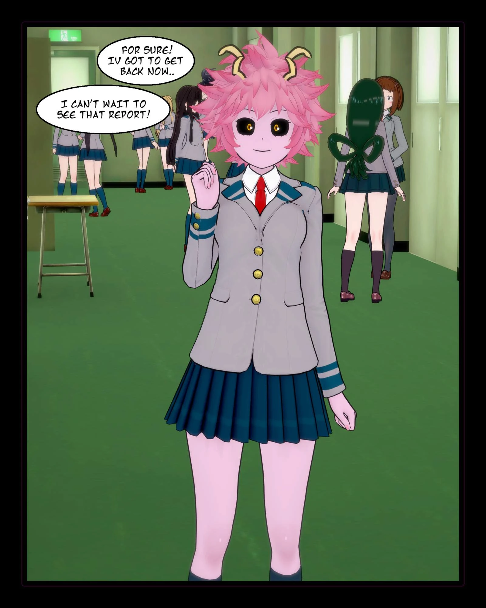 Show Me Your Panties 5 - Mina porn comic picture 19