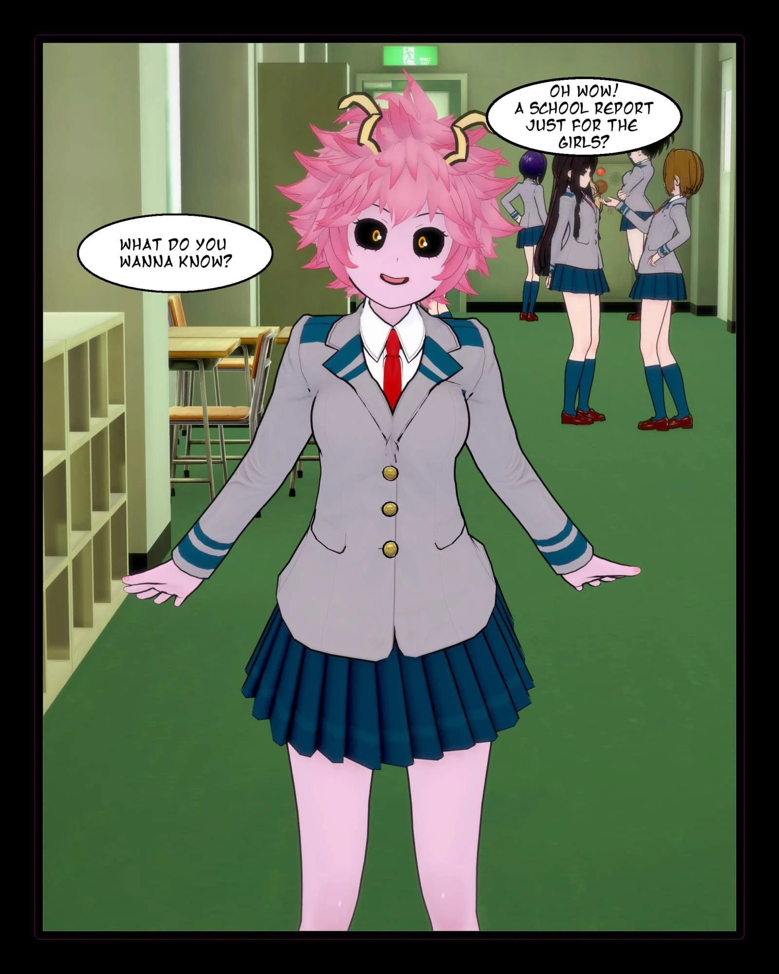 Show Me Your Panties 5 - Mina porn comic picture 3