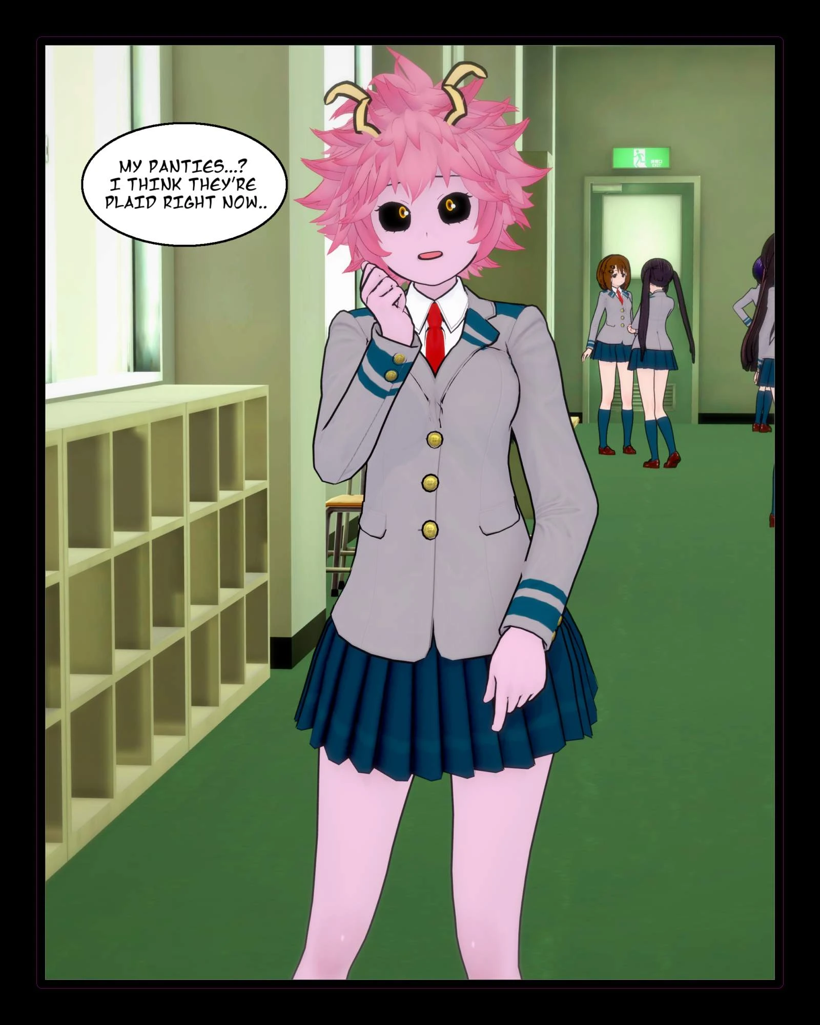 Show Me Your Panties 5 - Mina porn comic picture 6