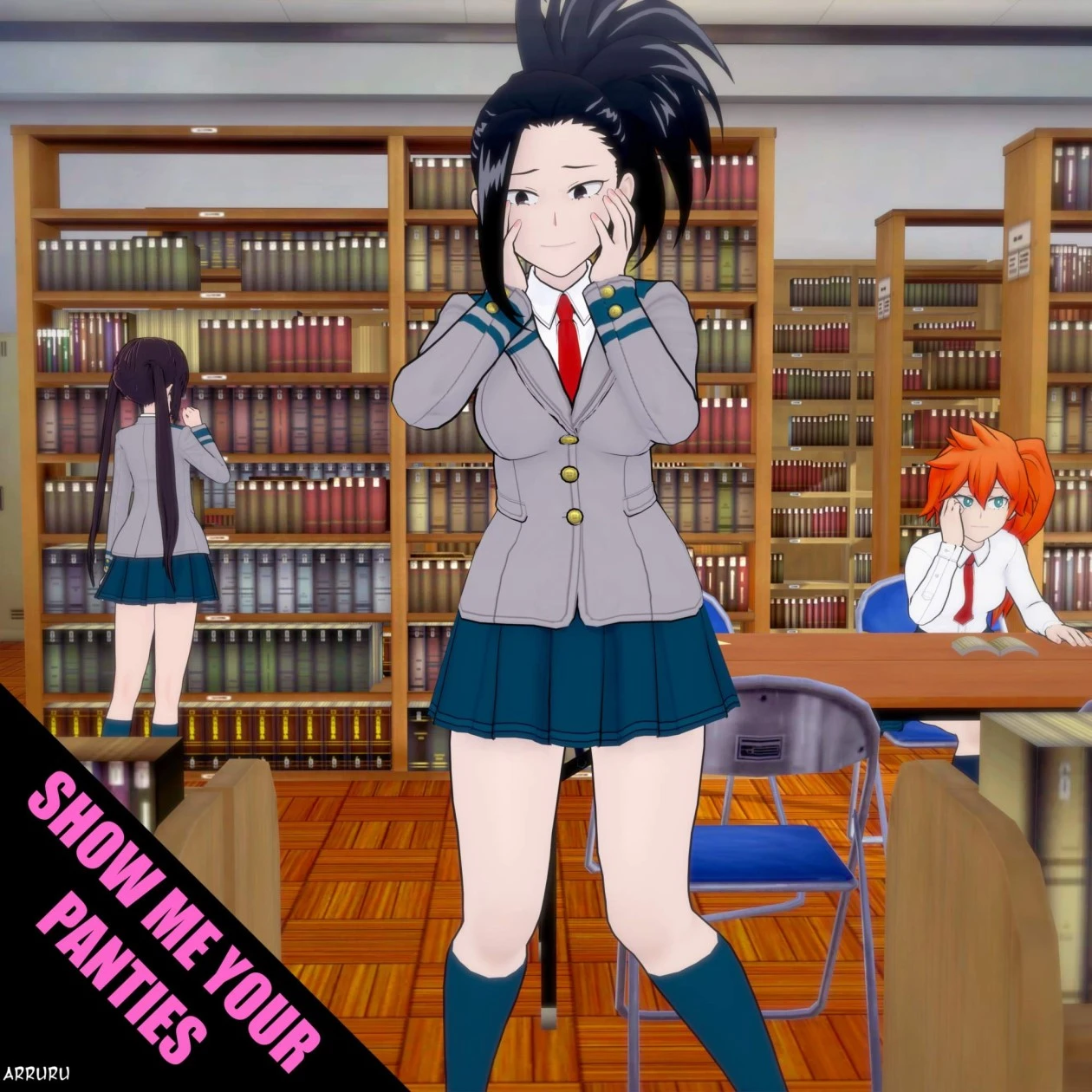 Show Me Your Panties 6 - Momo porn comic picture 1