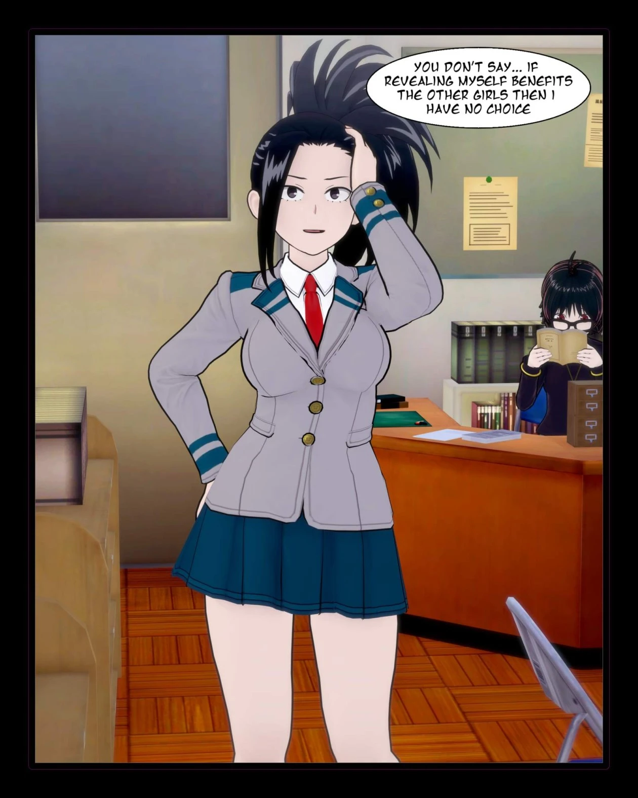 Show Me Your Panties 6 - Momo porn comic picture 10