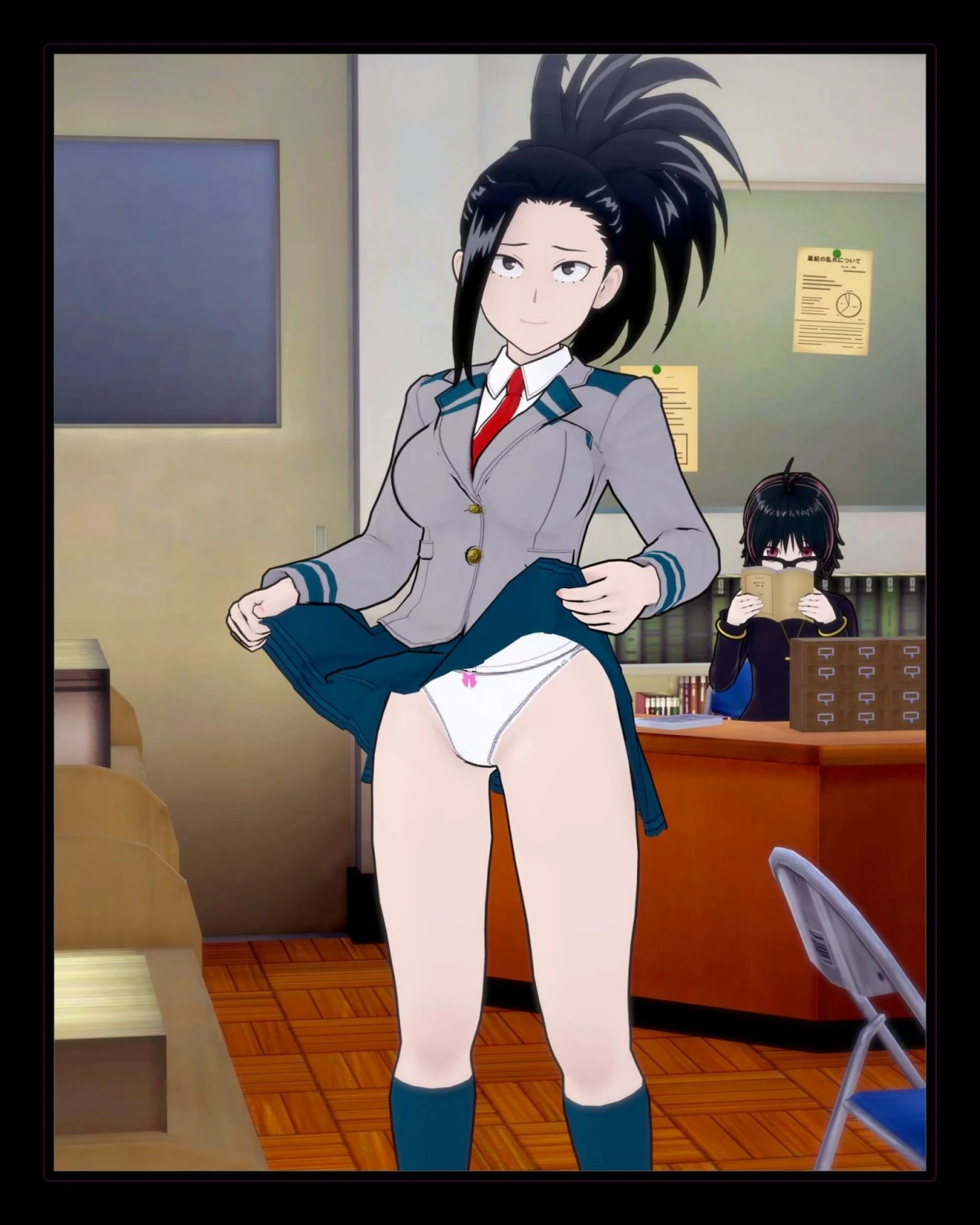 Show Me Your Panties 6 - Momo porn comic picture 12