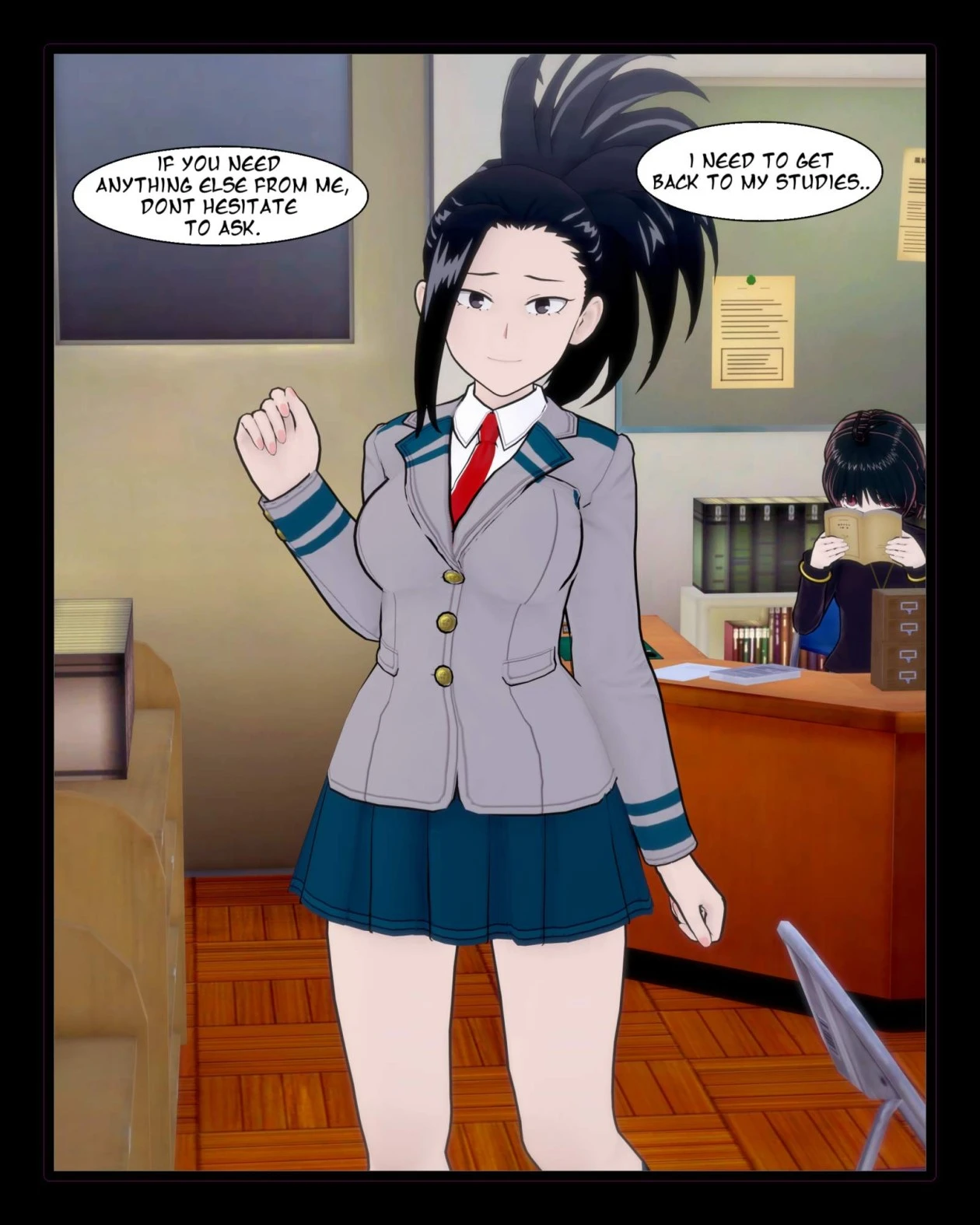 Show Me Your Panties 6 - Momo porn comic picture 17