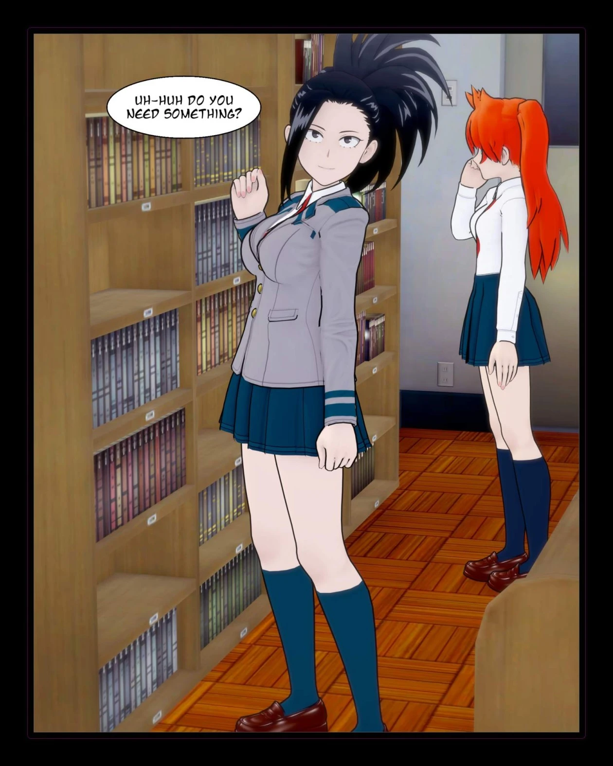 Show Me Your Panties 6 - Momo porn comic picture 2