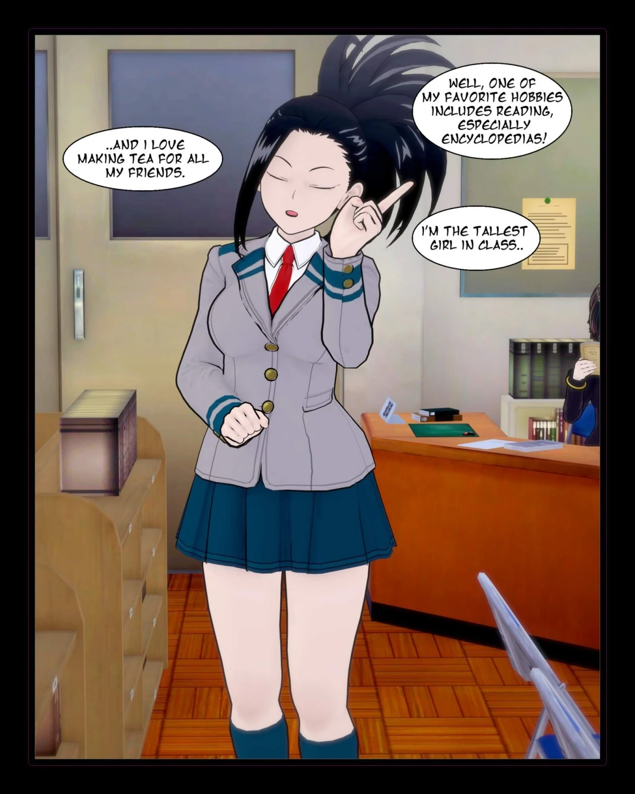 Show Me Your Panties 6 - Momo porn comic picture 4