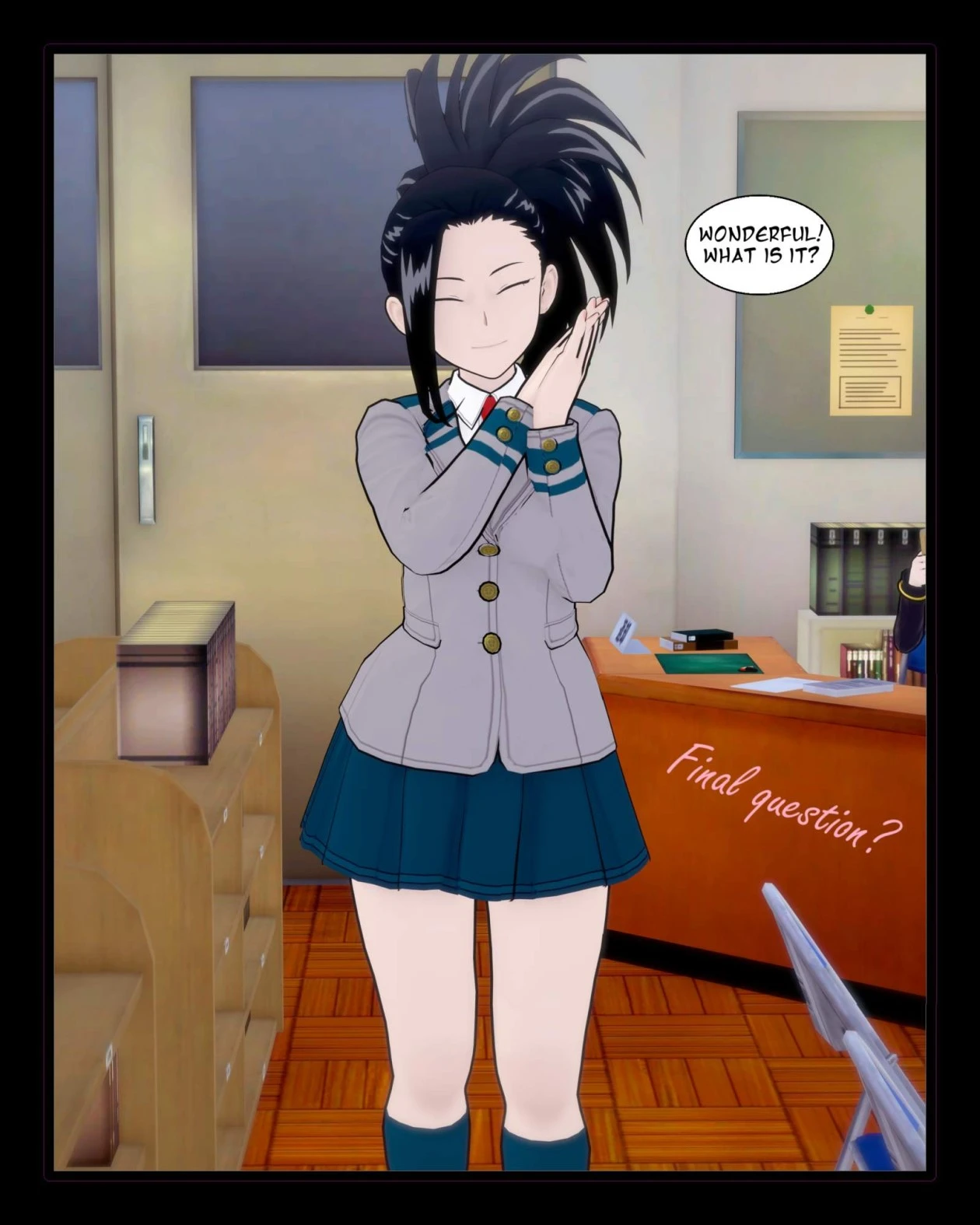 Show Me Your Panties 6 - Momo porn comic picture 5