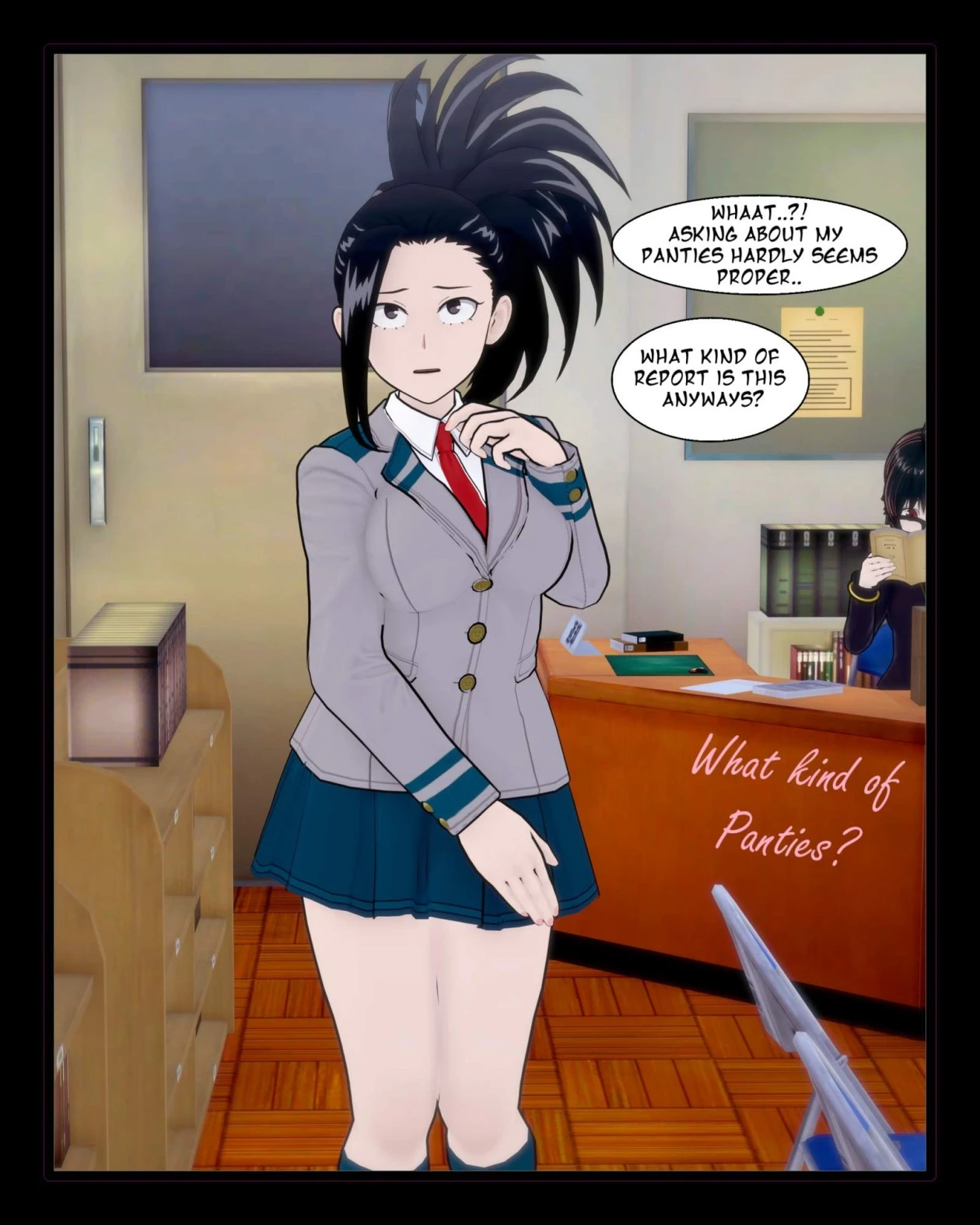 Show Me Your Panties 6 - Momo porn comic picture 6