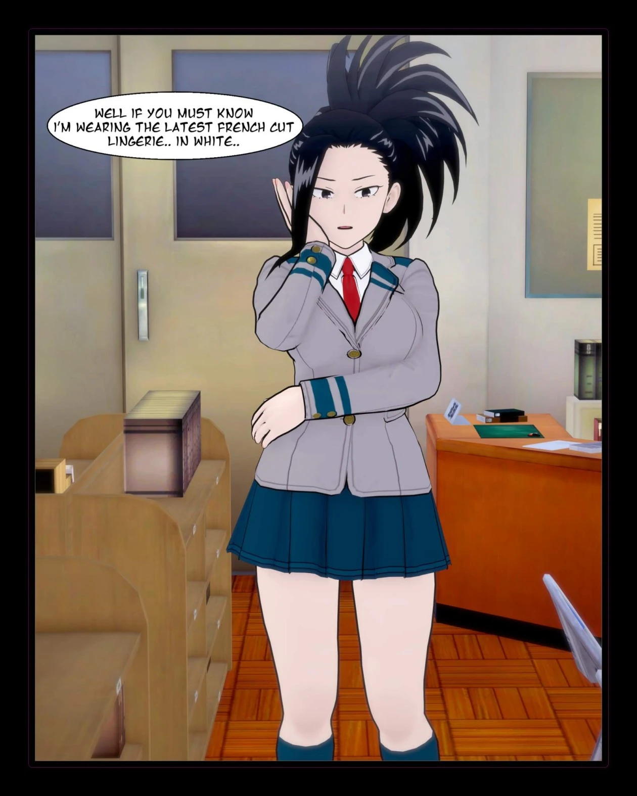 Show Me Your Panties 6 - Momo porn comic picture 7