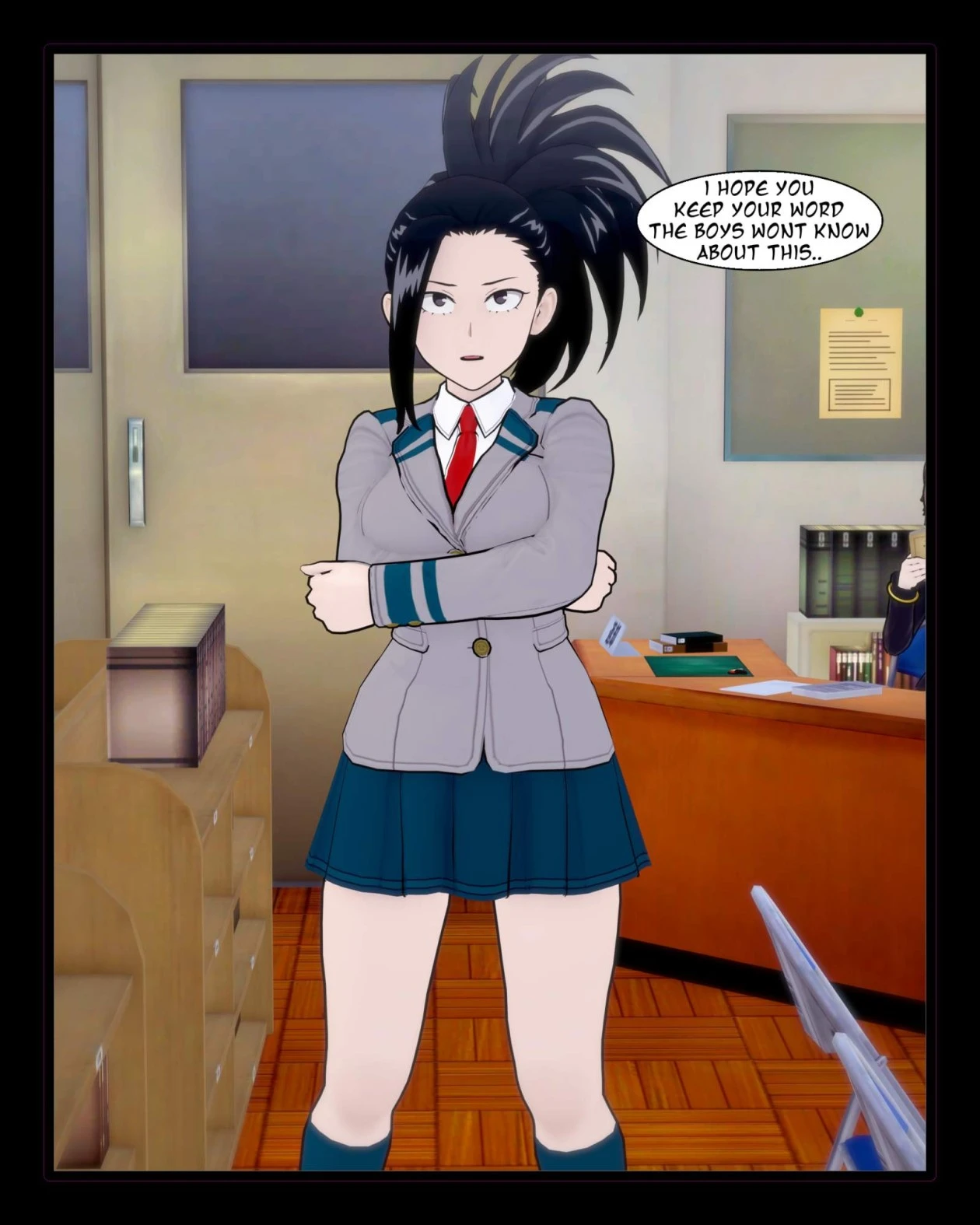 Show Me Your Panties 6 - Momo porn comic picture 8