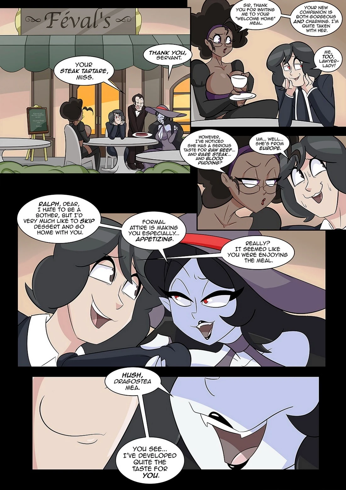 Showcase - A Taste for You porn comic picture 19