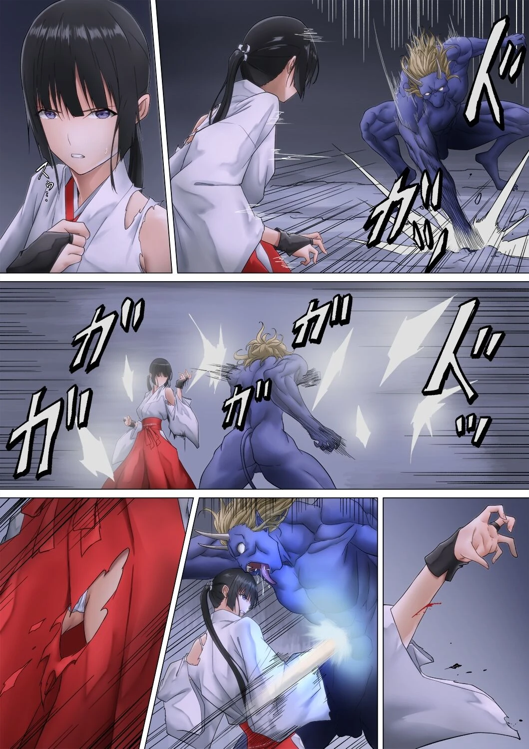 Shrine Maiden Demon Rape porn comic picture 23
