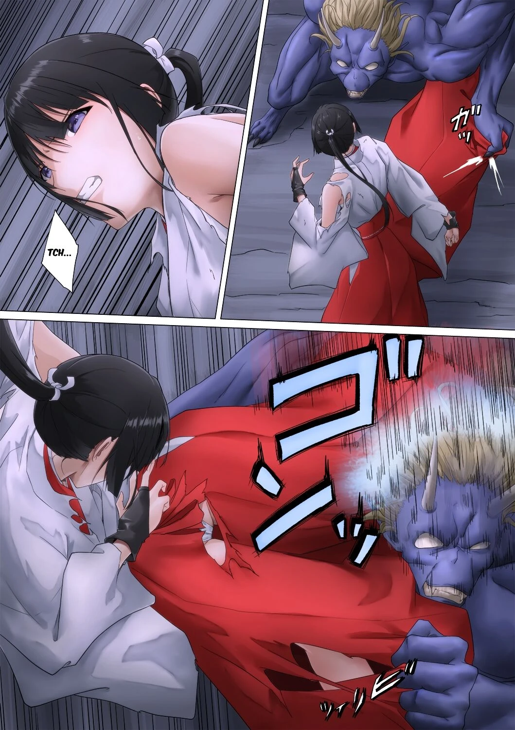 Shrine Maiden Demon Rape porn comic picture 25
