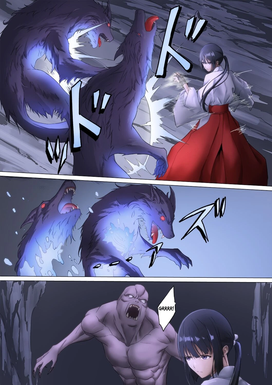 Shrine Maiden Demon Rape porn comic picture 6