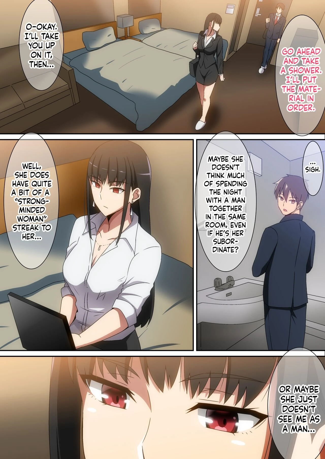 Shucchouchuu!! | On a Business Trip!! porn comic picture 3