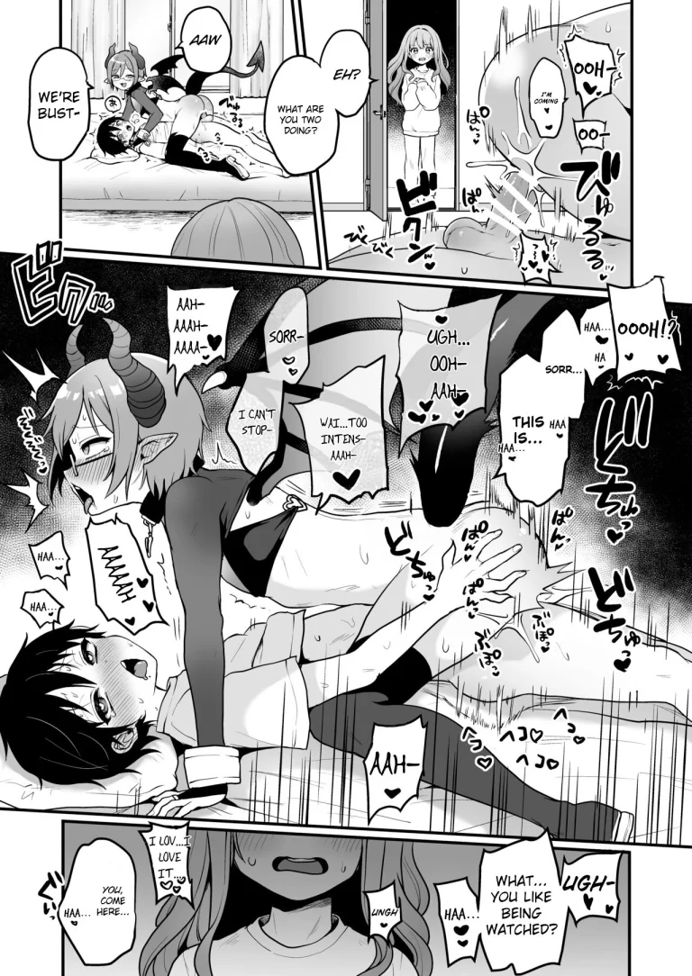 Shukudai de Ningen to Ecchi Suru Inma-kun-tachi no Hon porn comic picture 14