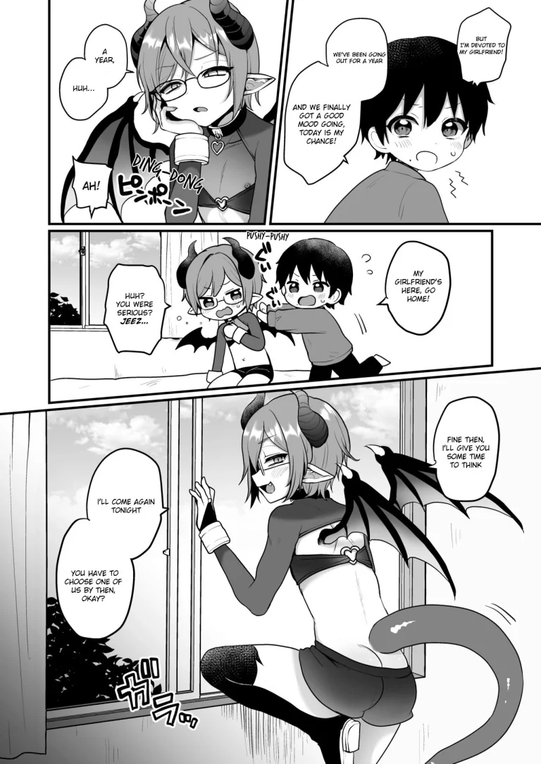 Shukudai de Ningen to Ecchi Suru Inma-kun-tachi no Hon porn comic picture 4