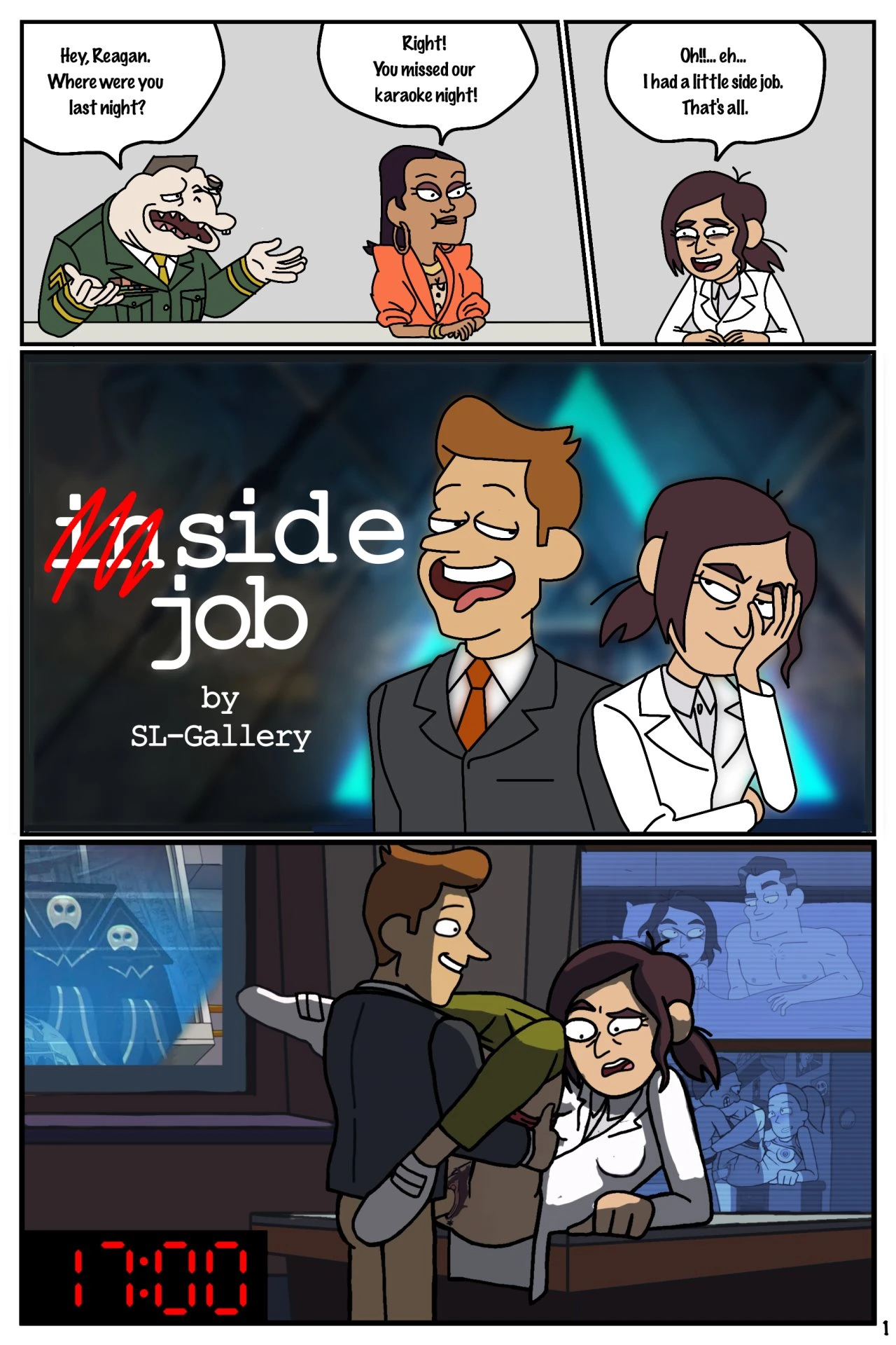 Side Job porn comic picture 1