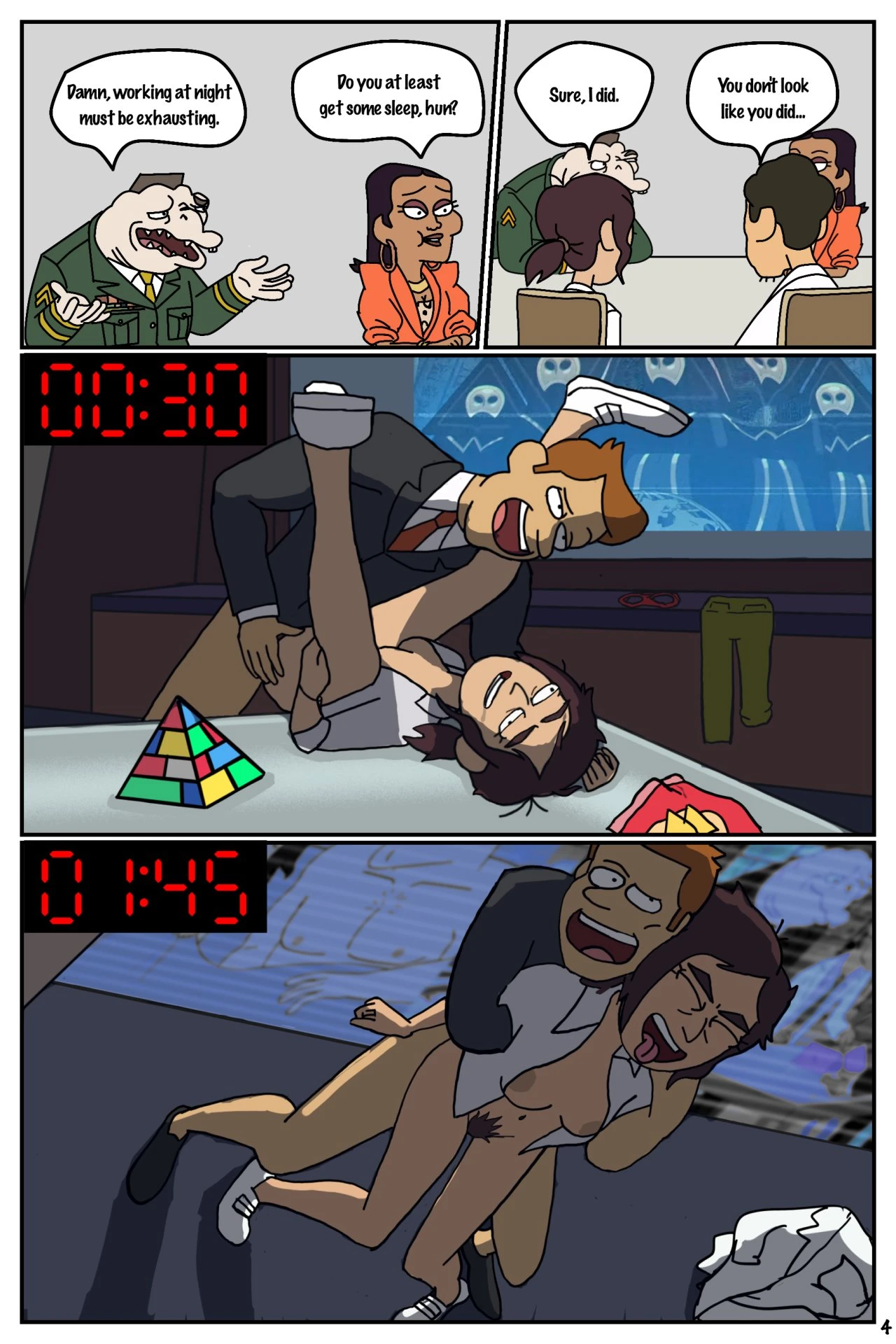 Side Job porn comic picture 4