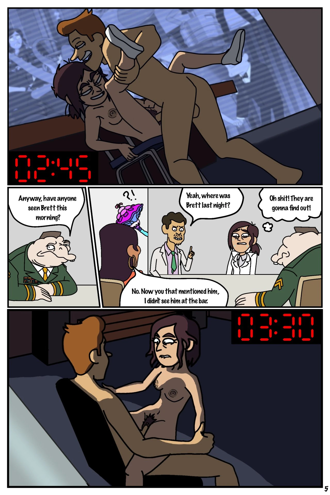 Side Job porn comic picture 5