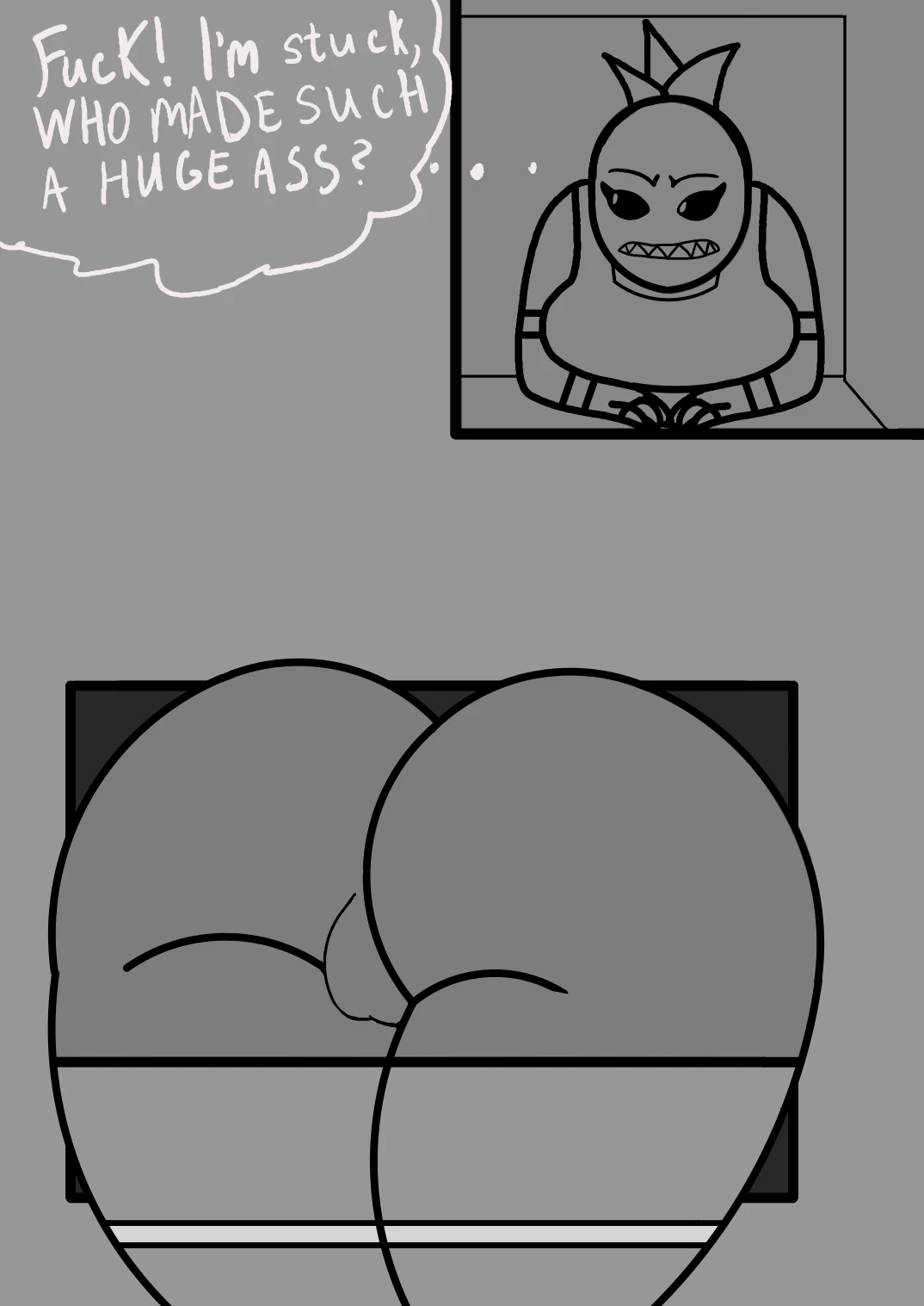 [silentdude01] Toy Chica stuck porn comic picture 2