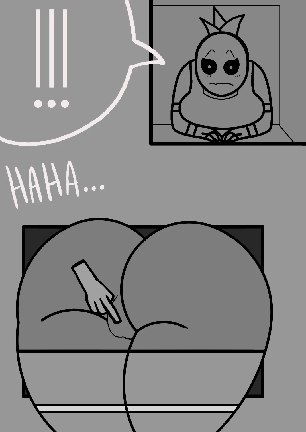 [silentdude01] Toy Chica stuck porn comic picture 3