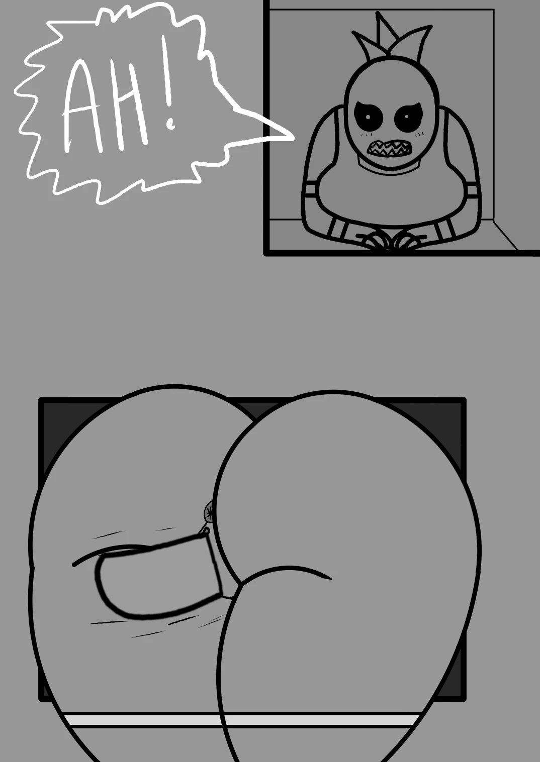 [silentdude01] Toy Chica stuck porn comic picture 8