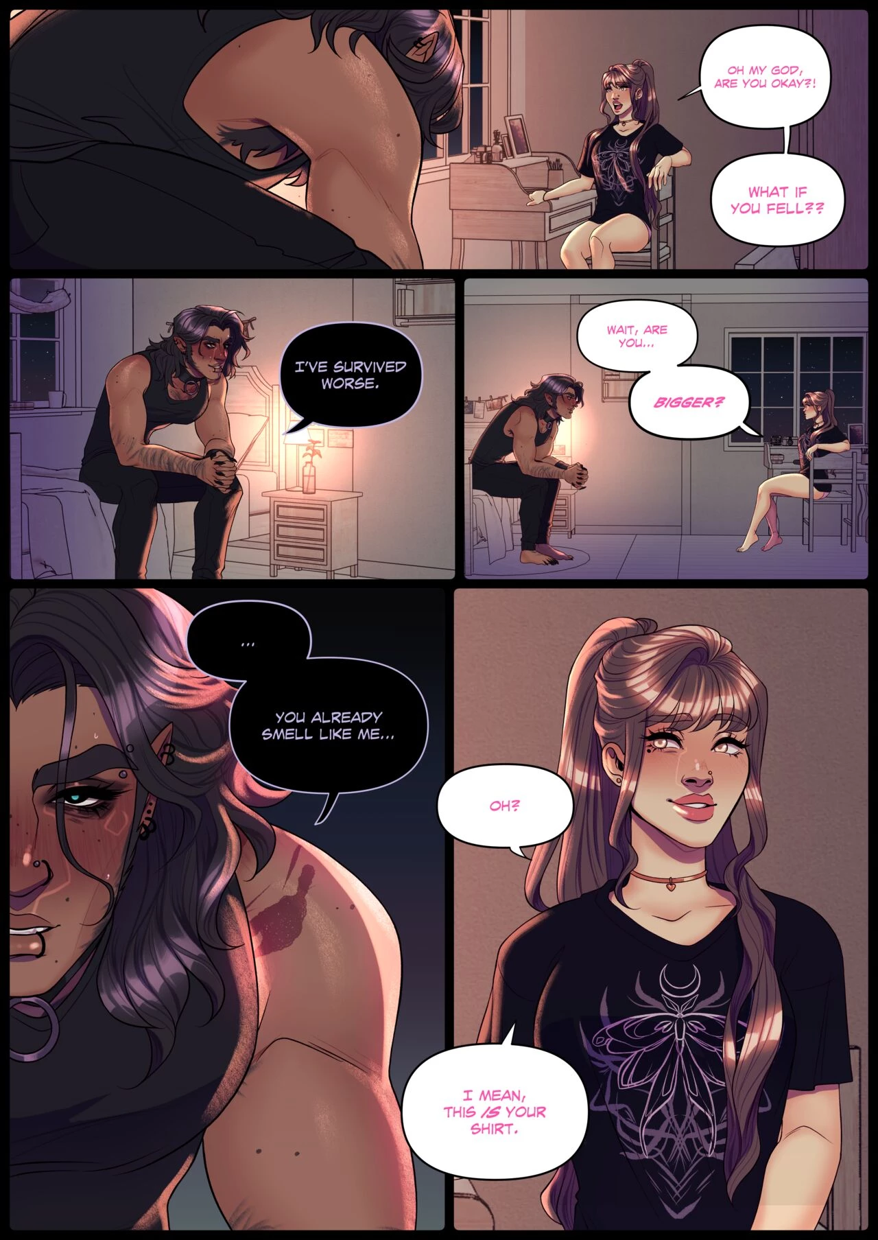 Simmer porn comic picture 4