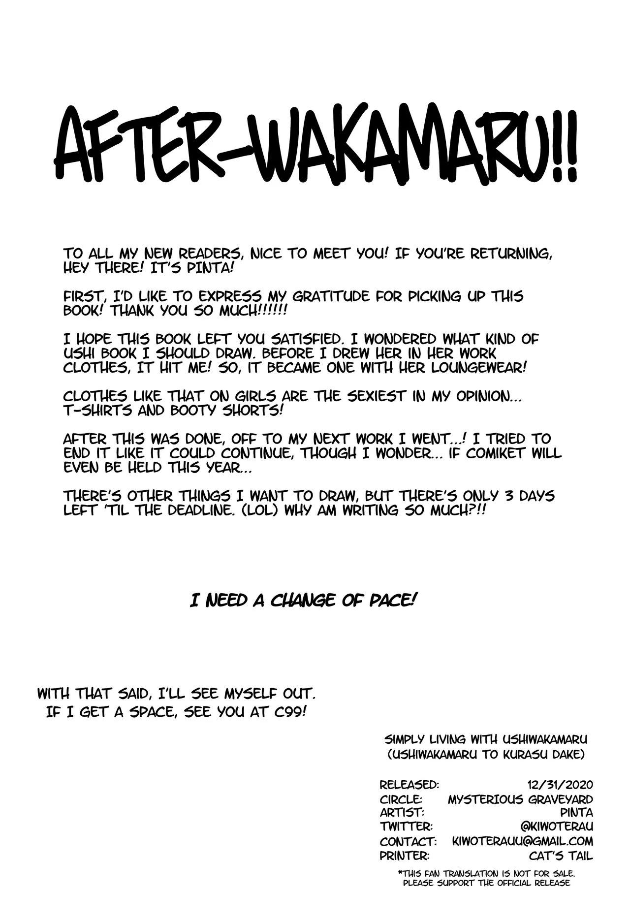 Simply Living with Ushiwakamaru porn comic picture 21