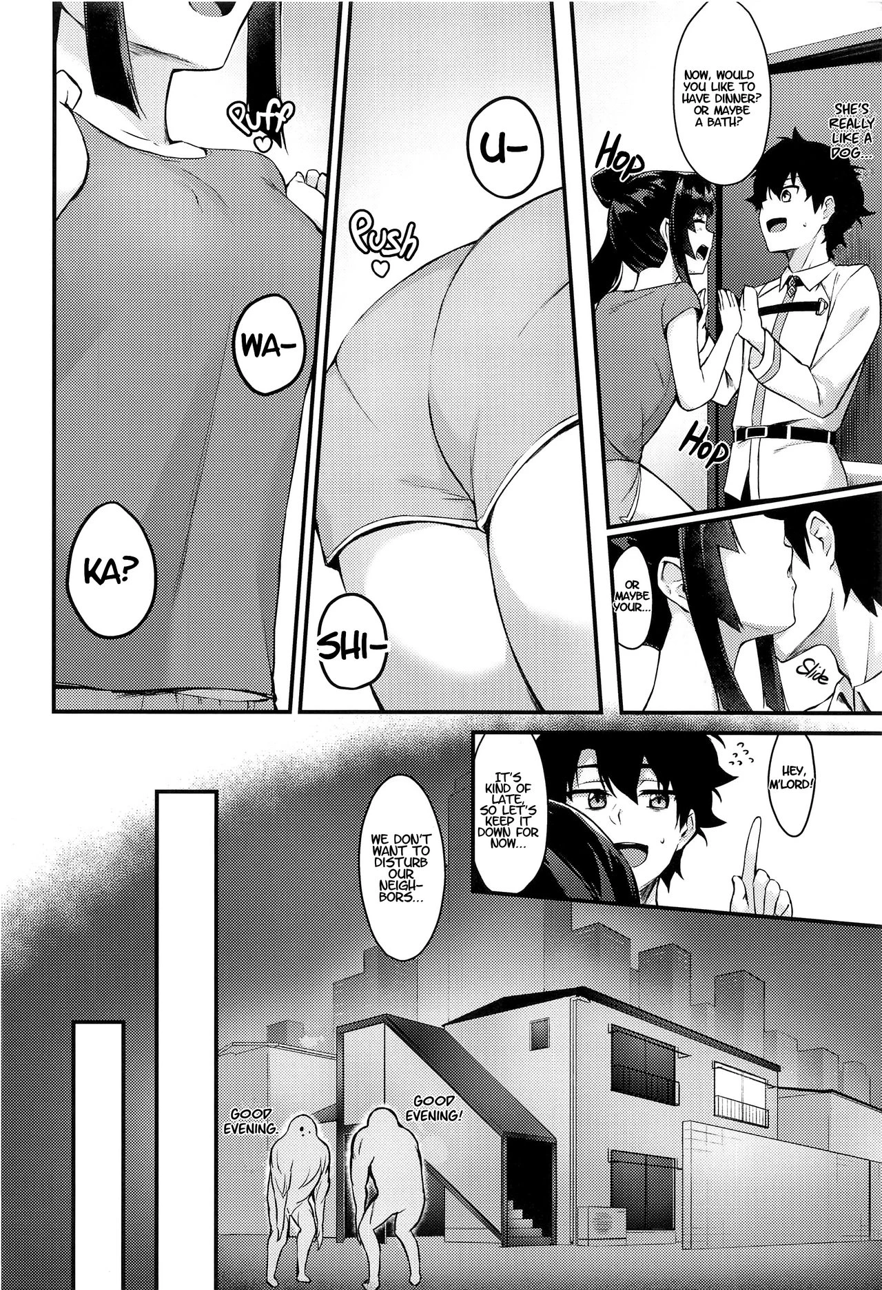 Simply Living with Ushiwakamaru porn comic picture 3