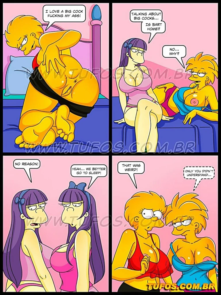 Simpson 38 - Those Twins Are A Dream porn comic picture 3
