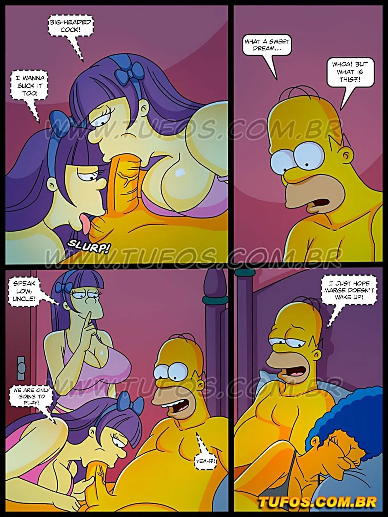 Simpson 38 - Those Twins Are A Dream porn comic picture 6