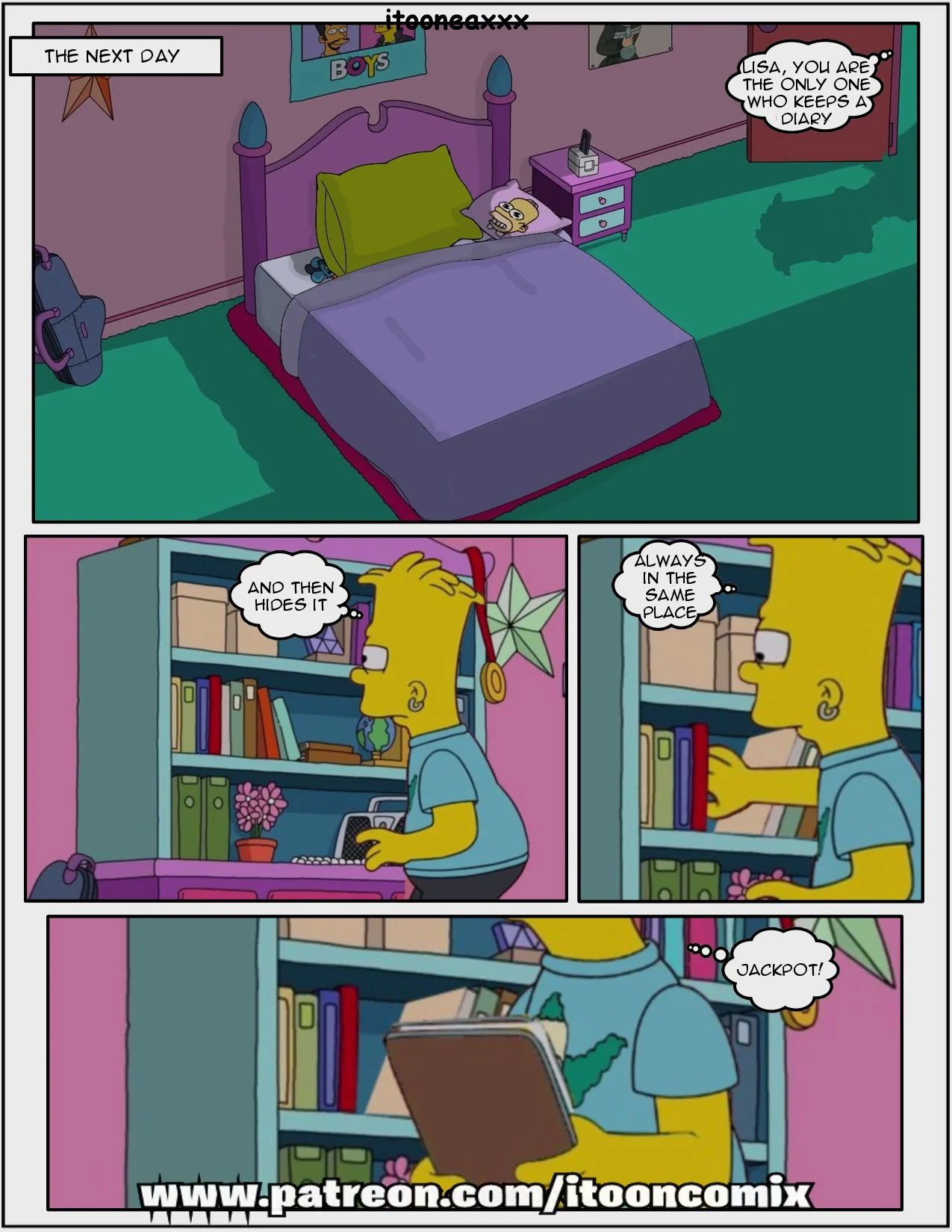 Simpsons 1. Affinity porn comic picture 11