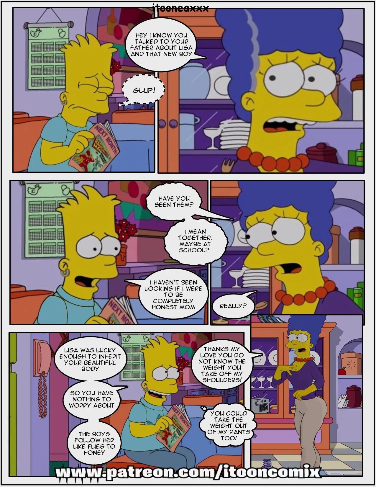 Simpsons 1. Affinity porn comic picture 13
