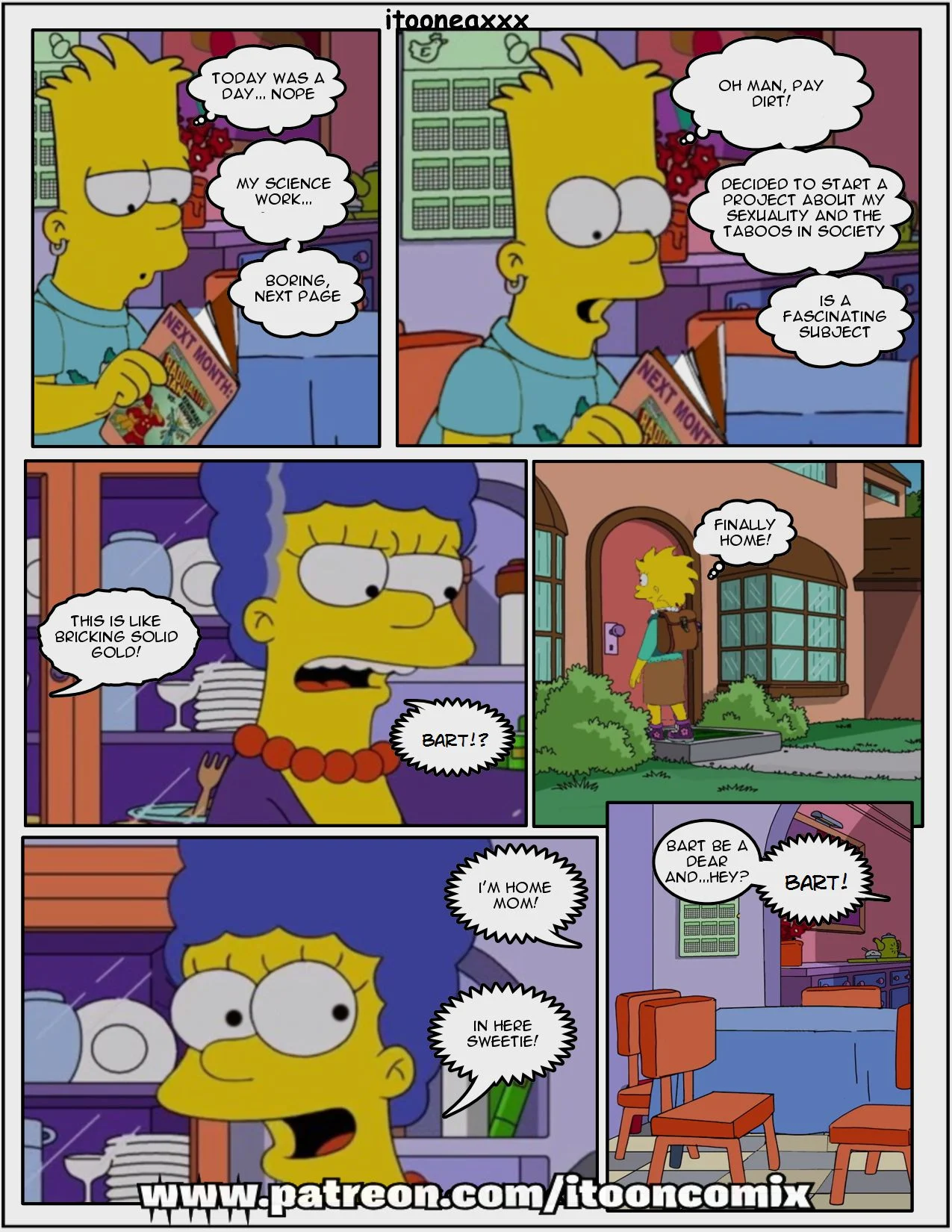 Simpsons 1. Affinity porn comic picture 14
