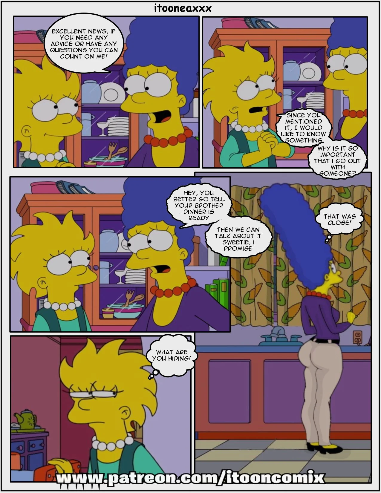 Simpsons 1. Affinity porn comic picture 16