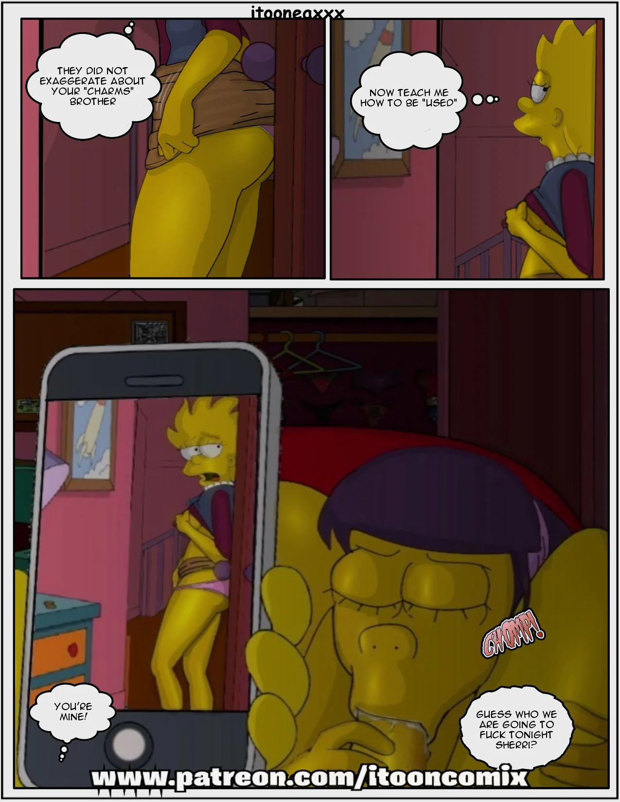 Simpsons 1. Affinity porn comic picture 28