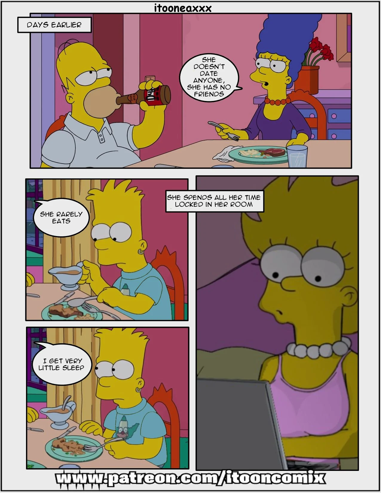 Simpsons 1. Affinity porn comic picture 3