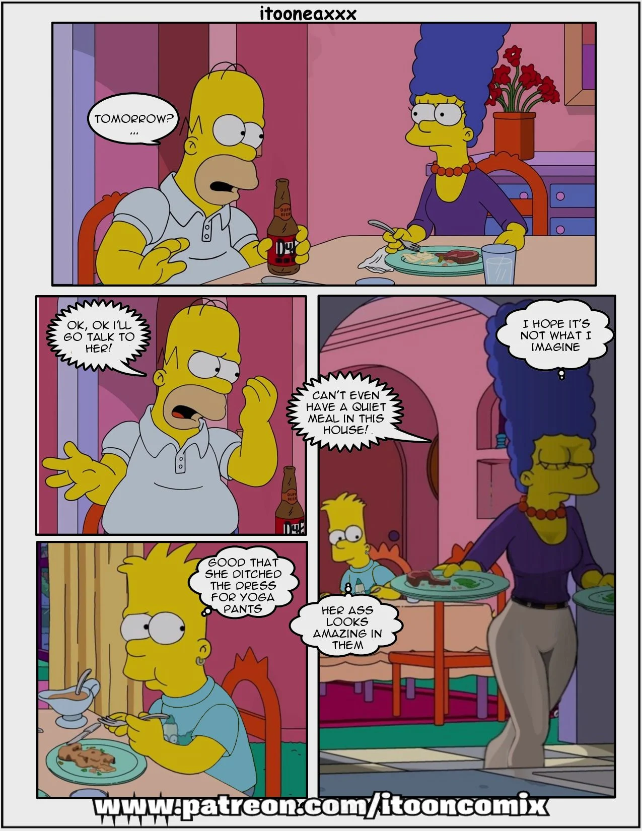 Simpsons 1. Affinity porn comic picture 5