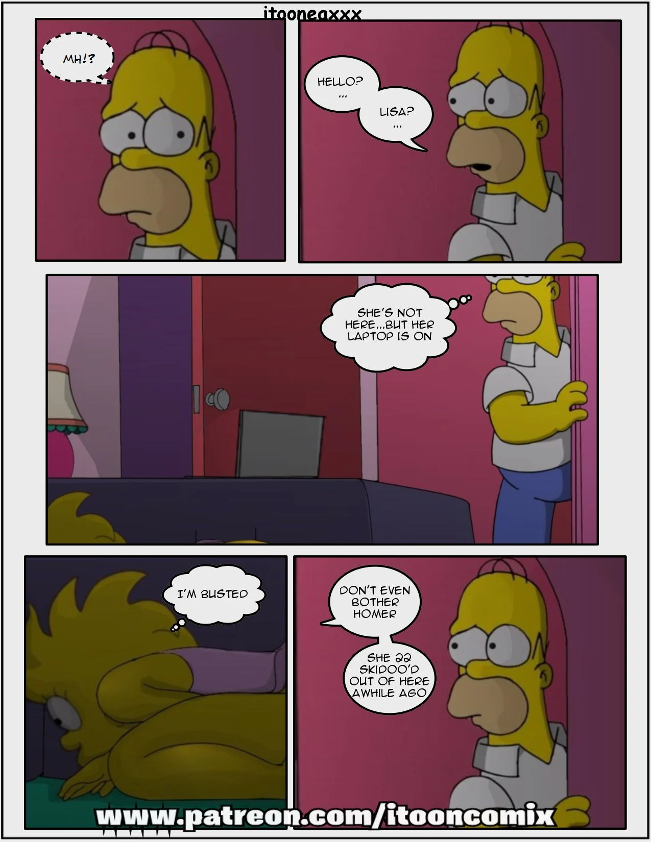 Simpsons 1. Affinity porn comic picture 7