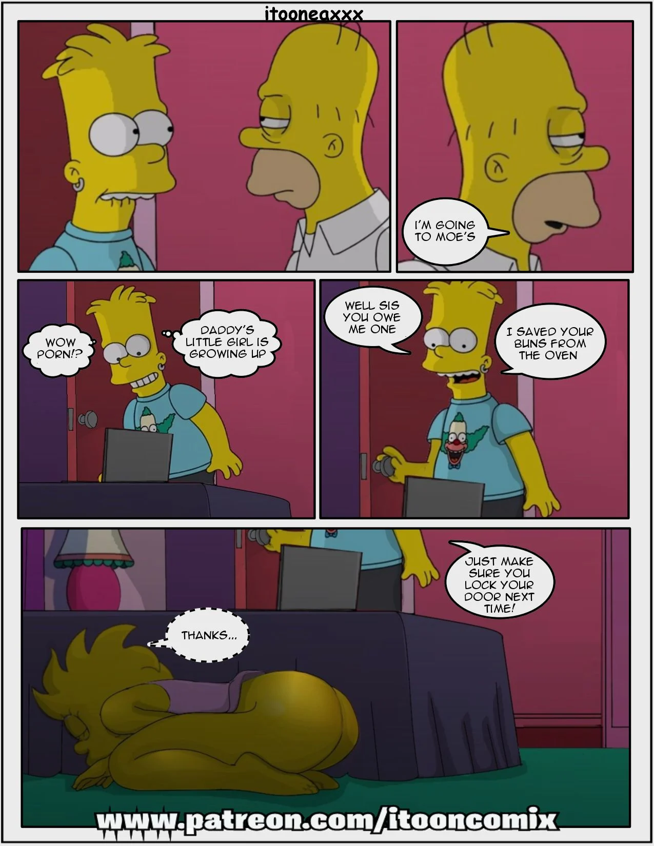 Simpsons 1. Affinity porn comic picture 9