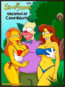 Simpsons 28 - Vacation at Camp Krusty porn comic picture 1