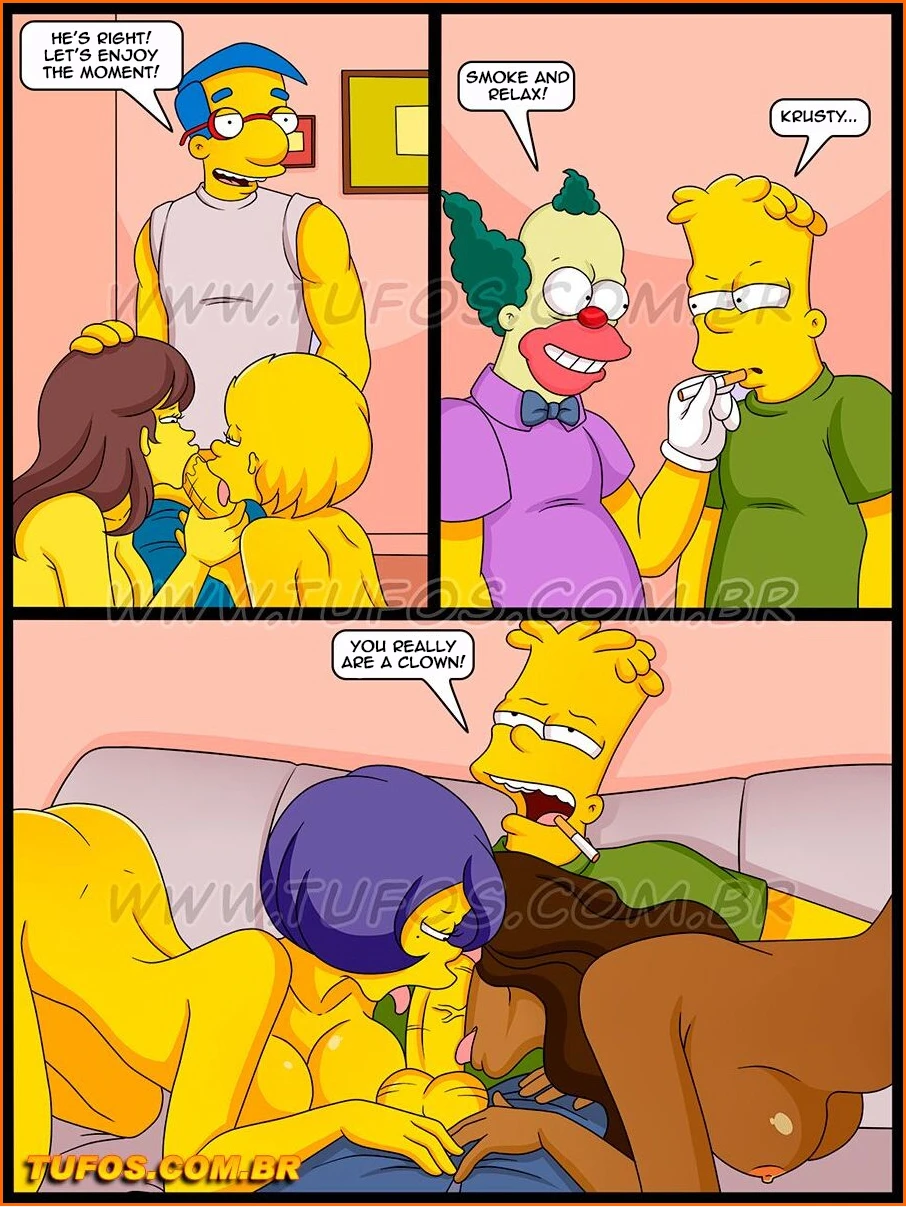 Simpsons 28 - Vacation at Camp Krusty porn comic picture 14