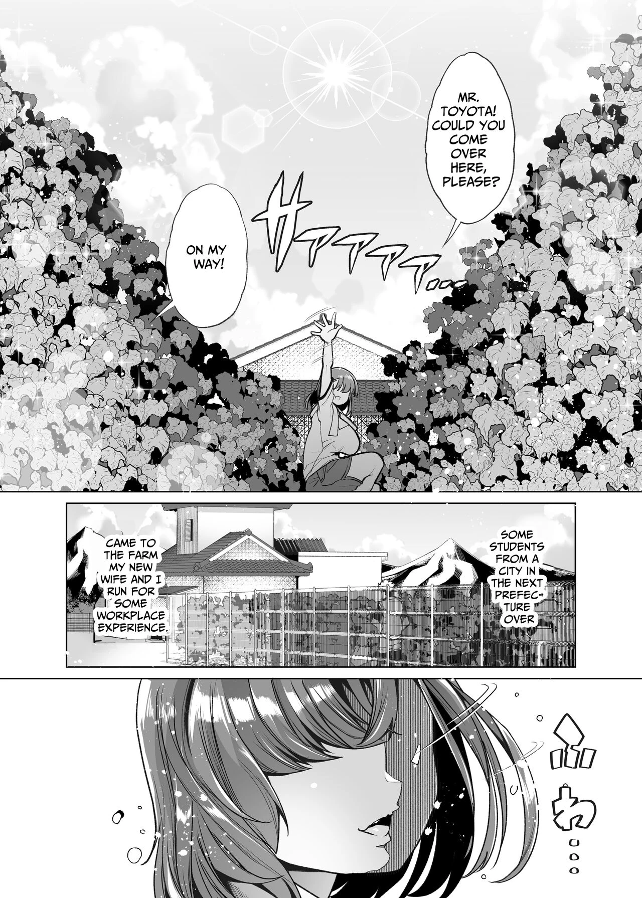 Single-Minded Devotion. ~The Girl Who Came To My Farmhouse For Work Experience Was Just Too Hot!~ porn comic picture 2