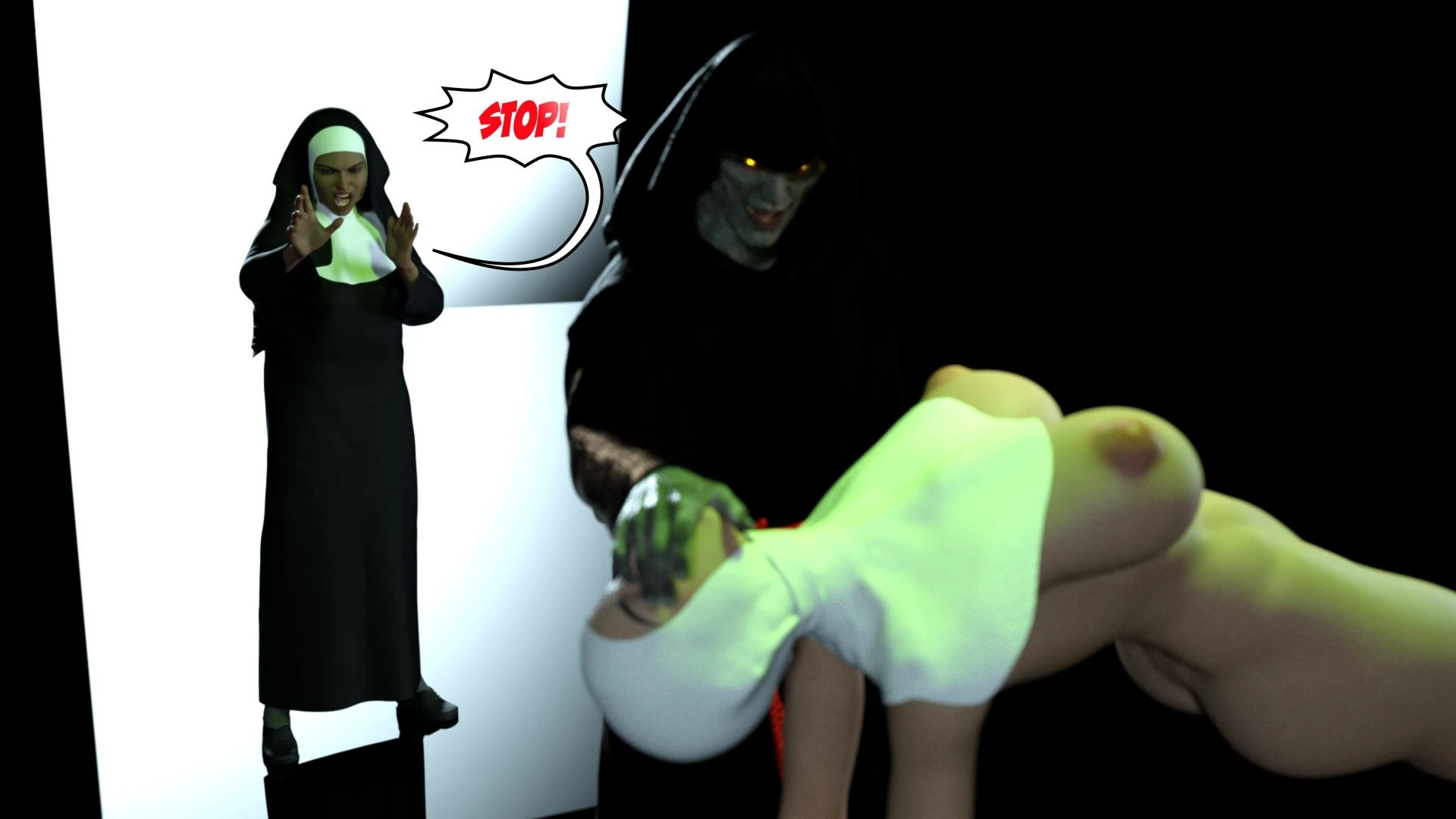 Sinister Sisters porn comic picture 112