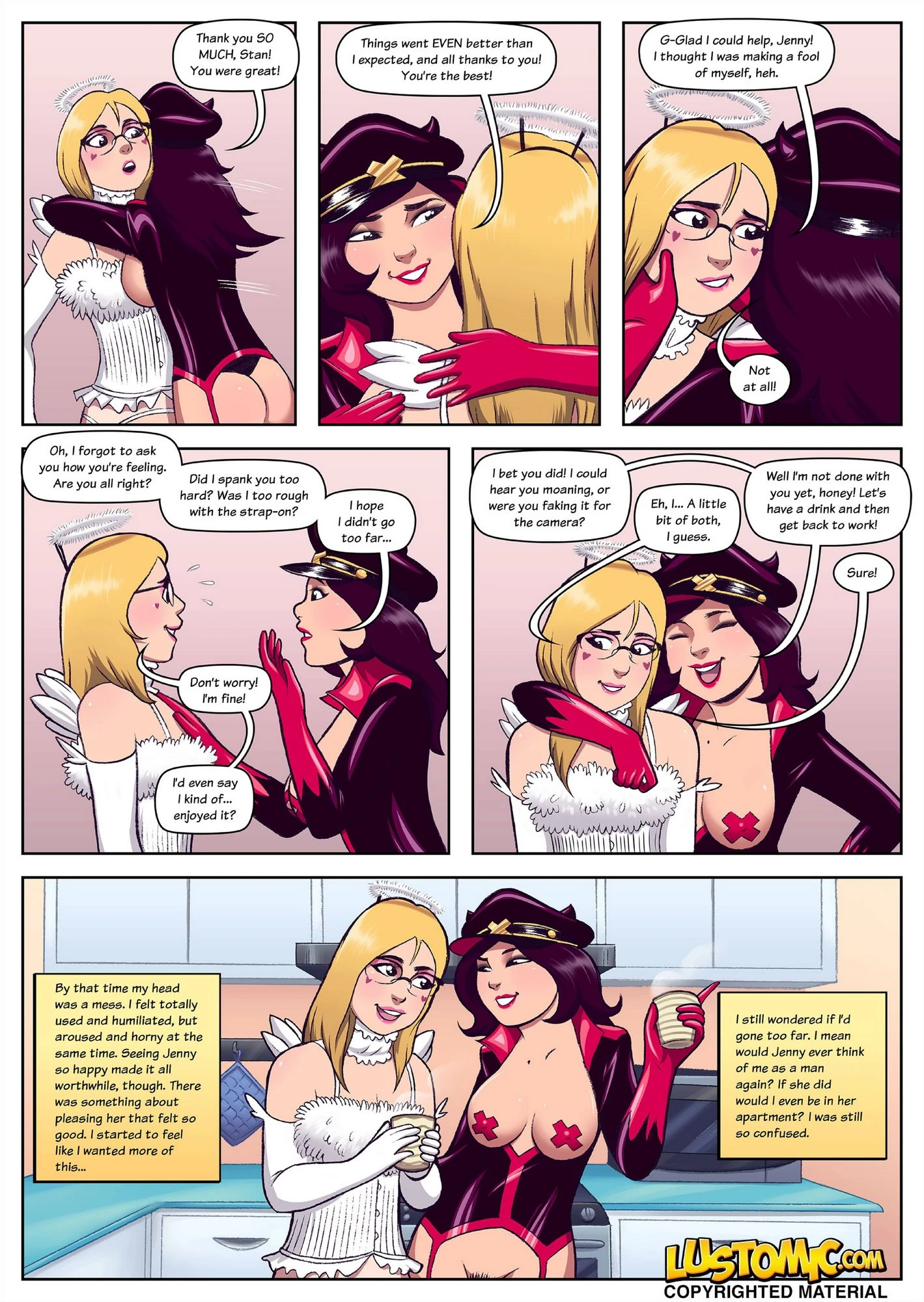 Sissy Camslut porn comic picture 18